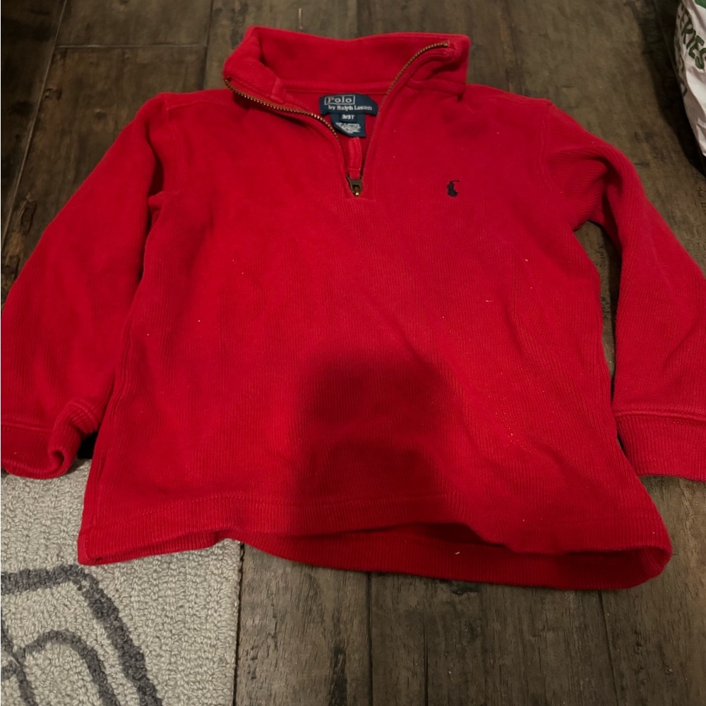 Polo by Ralph Lauren Red Fleece - Toddler 3T
